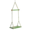 Green Tinsel Christmas Swing Ornament - Single Seat Best Sale