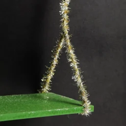 Green Tinsel Christmas Swing Ornament - Single Seat Best Sale