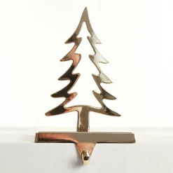 Hollow Rose Gold Tree Christmas Stocking Hanger Flash Sale