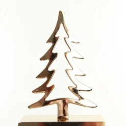 Hollow Rose Gold Tree Christmas Stocking Hanger Flash Sale