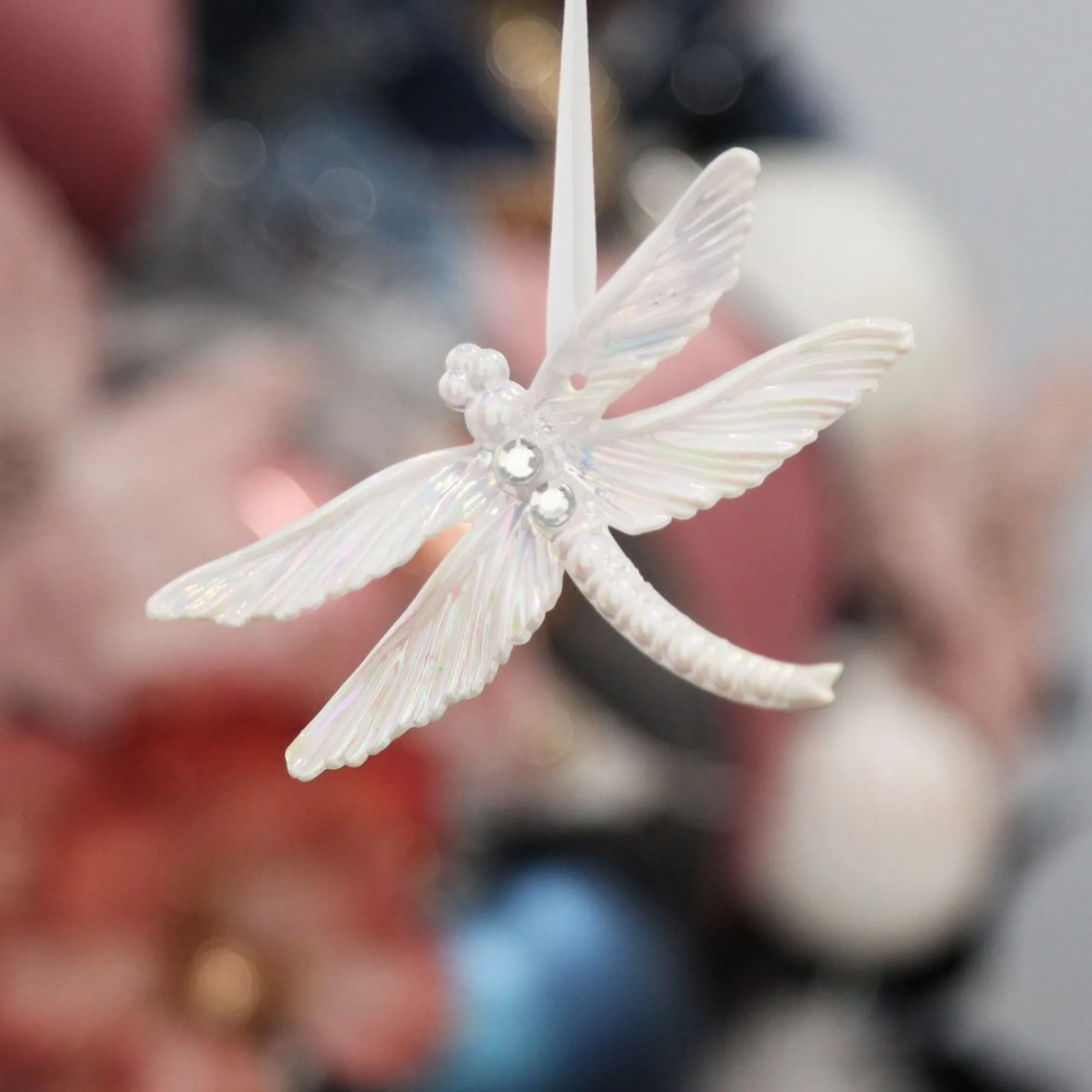 Iridescent Dragonfly Christmas Tree Decoration Store