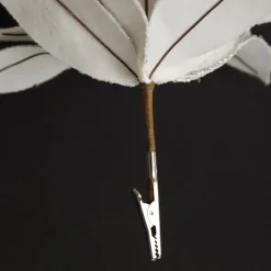 Iridescent Glitter Poinsettia Flower Clip Shop