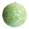 Iridescent Mint Green Sequin Christmas Ball Shop