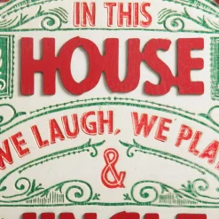 Jingle All the Way Retro Wooden Christmas Sign Store