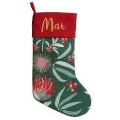 Jocelyn Proust Australiana Flora Christmas Stocking Hot