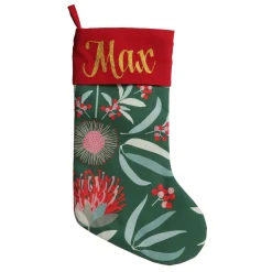 Jocelyn Proust Australiana Flora Christmas Stocking Hot