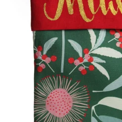 Jocelyn Proust Australiana Flora Christmas Stocking Hot