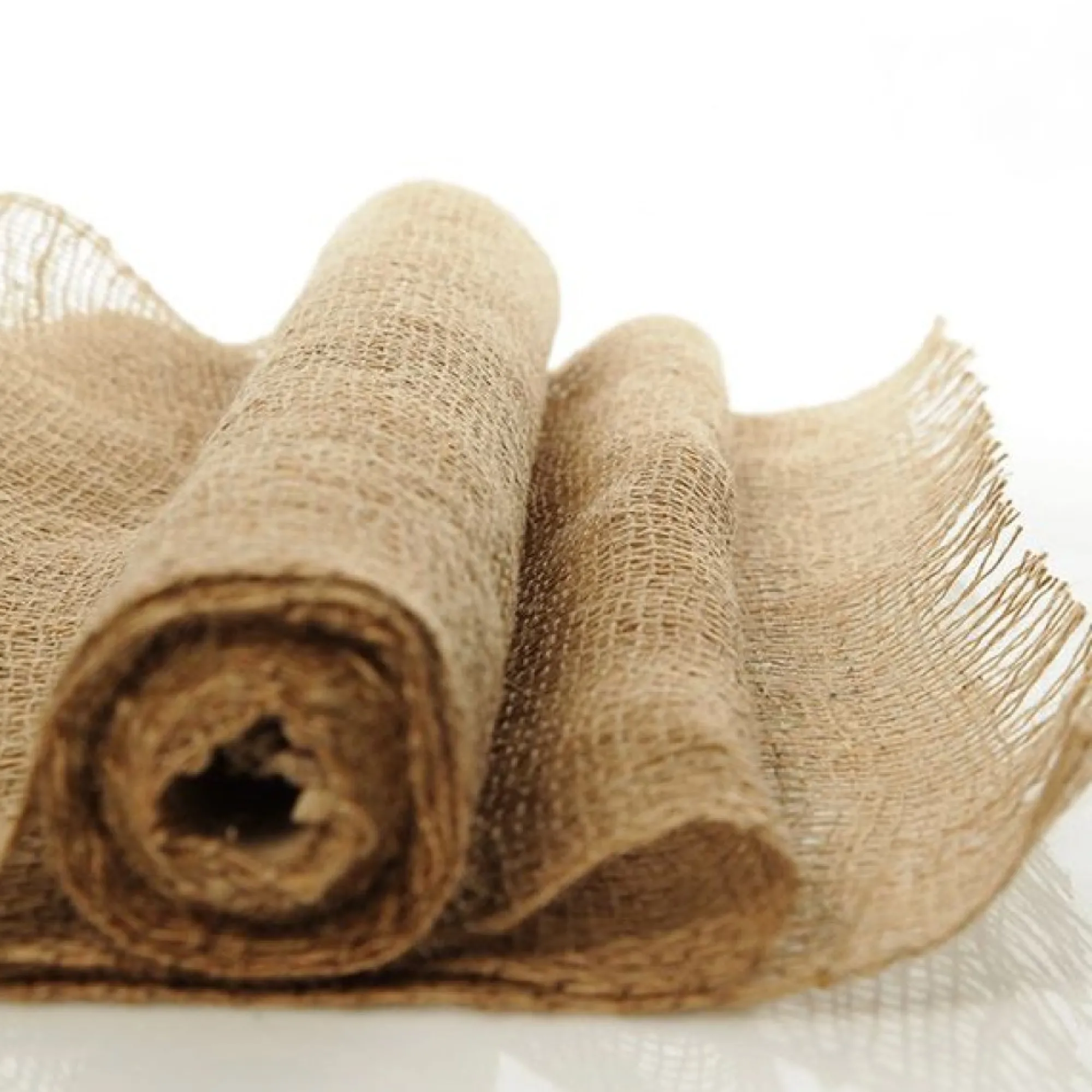 Jute Natural Roll Table Runner (Loose weave) Best Sale