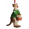 Kangaroo Australiana Christmas Tree Decoration - Green Jacket Shop