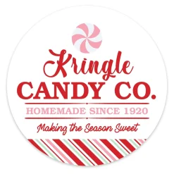 Kringle Candy Co Christmas Wreath Plaque Store