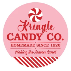 Kringle Candy Co Christmas Wreath Plaque Store