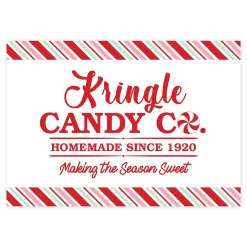 Kringle Candy Co Christmas Poster Print Outlet
