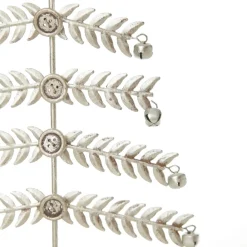 Large Antique Silver Metal Christmas Tree Flash Sale