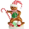 Large Gingerbread Boy with Candy Cane Christmas Ornament Online