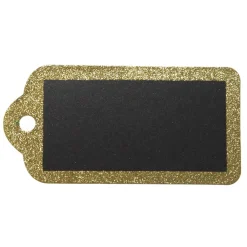 Large Glitter Arched Edge Name Tag Hot