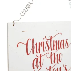 Large Personalised Country Christmas Wood Plaque Fashion