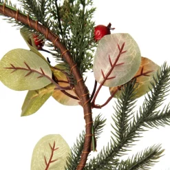 Large Rustic Pine Christmas Wreath Store