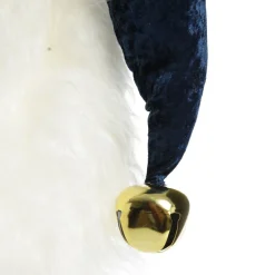 Large Santa Head with Blue Hat Christmas Wall Hanging Shop