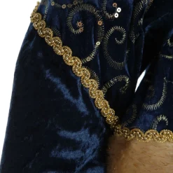 Large Santa Head with Blue Hat Christmas Wall Hanging Shop