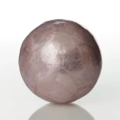 Lavender Capiz Decor Ball Hot