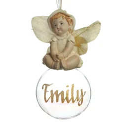 Lemon Gumnut Baby Personalised Christmas Bauble Shop