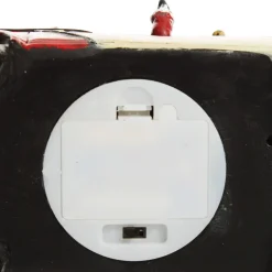 Lightup Santa in Car with Christmas Tree on Roof Ornament Best