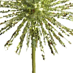 Lime Green Starburst Sparkle Pick Fashion