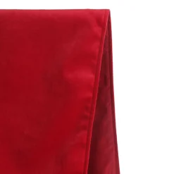 Luxe Dark Red Velvet Lined Table Runner Best