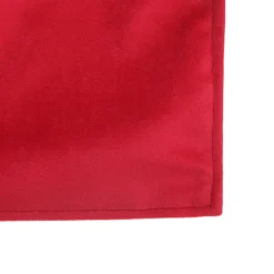 Luxe Dark Red Velvet Lined Table Runner Best
