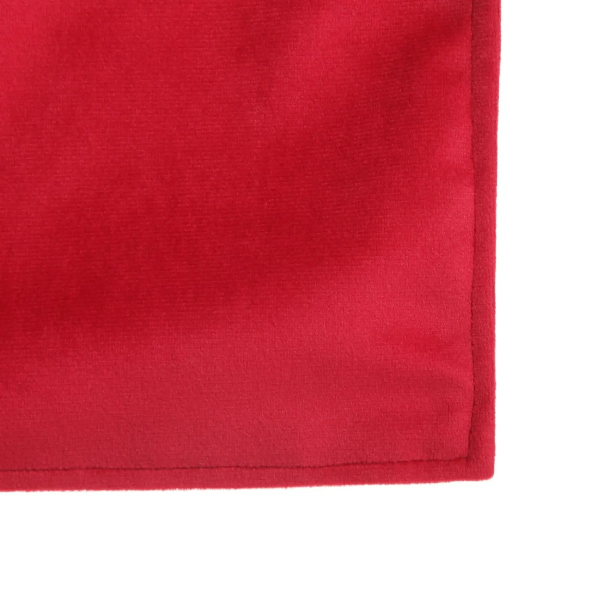 Luxe Dark Red Velvet Lined Table Runner Best