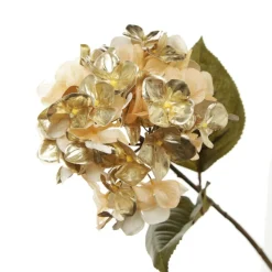 Luxe Gold Hydrangea Flower Stem Discount