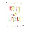Merry and Bright Christmas Poster Print Online