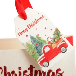 Merry Christmas Gift Bag - Red Ute Fashion