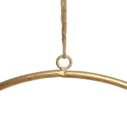 Merry Christmas Metal Hoop wth Florals Cheap