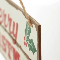 Merry Christmas Wooden Christmas Sign New