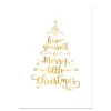 Merry Little Christmas Poster Print New