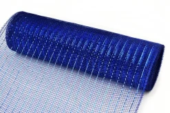 Metallic Navy Decomesh Roll Sale