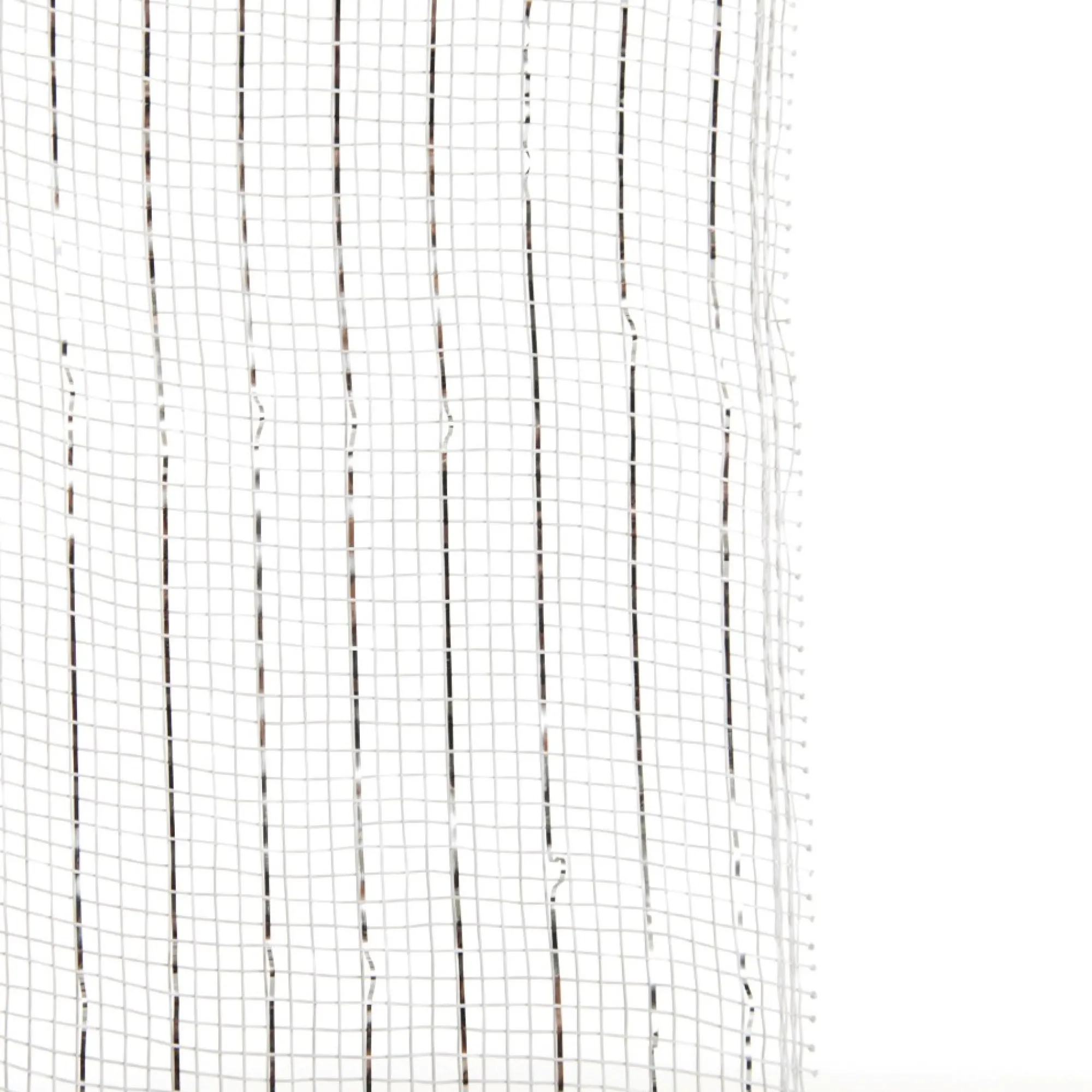 Metallic White Decomesh Roll Cheap