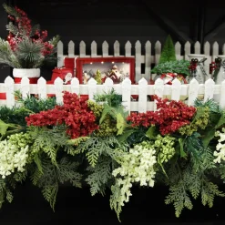 Mini Berry Native Bush Christmas Red Berry Spray Hot