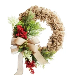 Mini Berry Native Bush Christmas White Berry Spray New