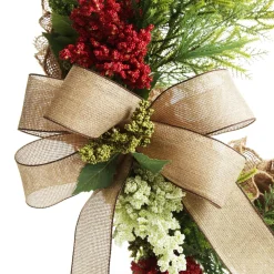 Mini Berry Native Bush Christmas White Berry Spray New