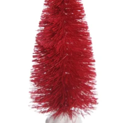 Mini Burgundy Bottle Brush Tree - Set of 2 Store