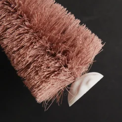 Mini Pink Bottle Brush Christmas Tree with Glitter Top - Set of 2 Fashion