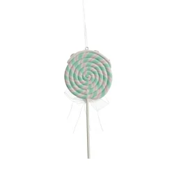 Mint Candy Swirl Lollipop Christmas Tree Decoration New