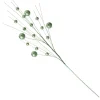 Mint Glitter Ball Spray Pick Hot
