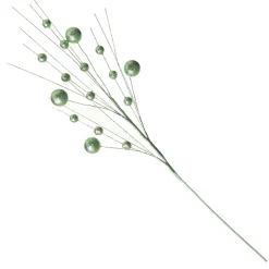 Mint Glitter Ball Spray Pick Hot