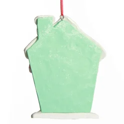 Mint Green Candy Gingerbread House Tree Decoration Store