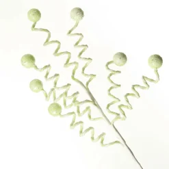 Mint Green Glitter Spiral Ball Pick Clearance