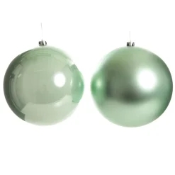 Mint Green Jumbo Shatterproof Christmas Bauble Decoration Best