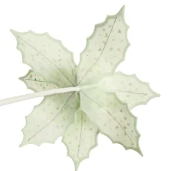 Mint Green Poinsettia Flower Stem with Multicoloured Sprinkles Fashion